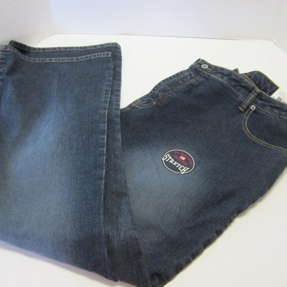 NEW with Tags US Polo Assn. Women's Plus Denim Blue Jeans Pants Sz 22W Boot Cut - Picture 1 of 8